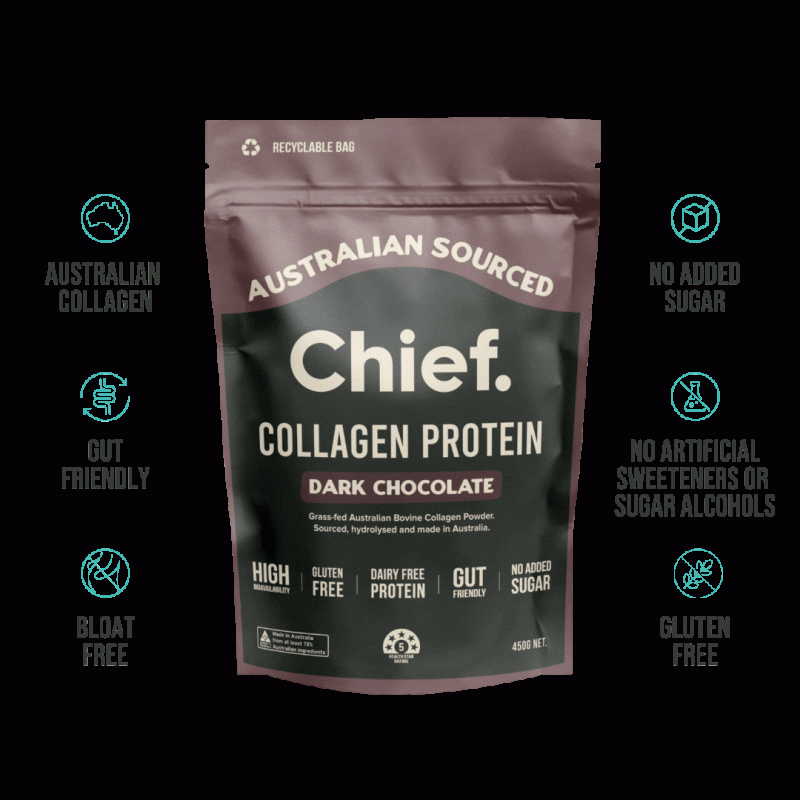 Australian Grass fed Collagen Powder 30 serves Chief Nutrition 33073427