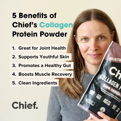 Australian Grass fed Collagen Powder 30 serves Chief Nutrition 33073518