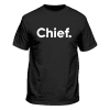 Chief Organic Cotton T-Shirt Merchandise Chief Nutrition Black Extra Small Unisex