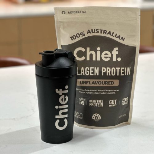 Chief Stainless Steel Protein Shaker 500ml Chief Nutrition 33060470