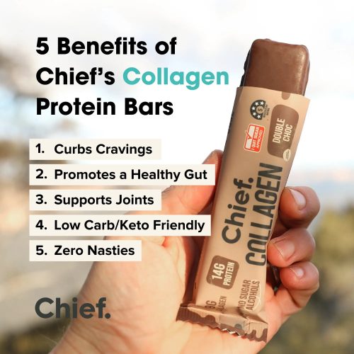 Collagen Protein Bar Mixed Box 12 bars Chief Nutrition 33082971