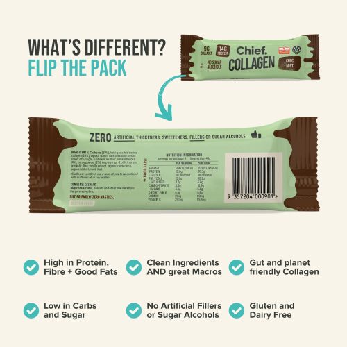 Collagen Protein Bar Mixed Box 12 bars Chief Nutrition 33083511