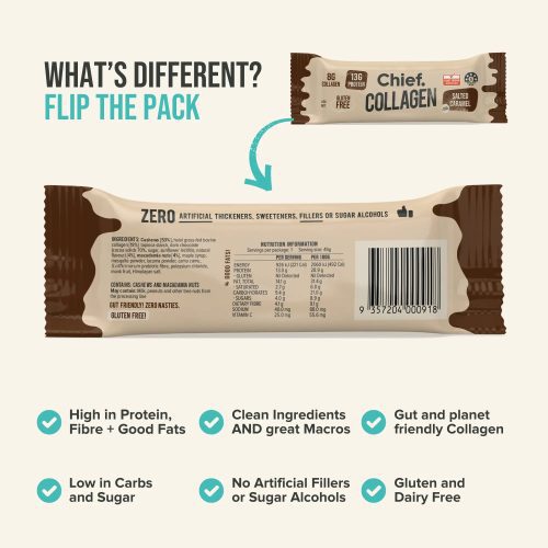 Collagen Protein Bar Mixed Box 12 bars Chief Nutrition 33083780