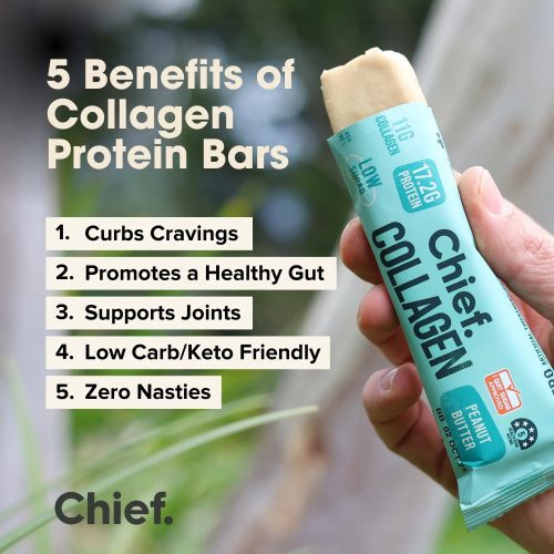 Collagen Protein Bar Mixed Box 12 bars Chief Nutrition 33109771