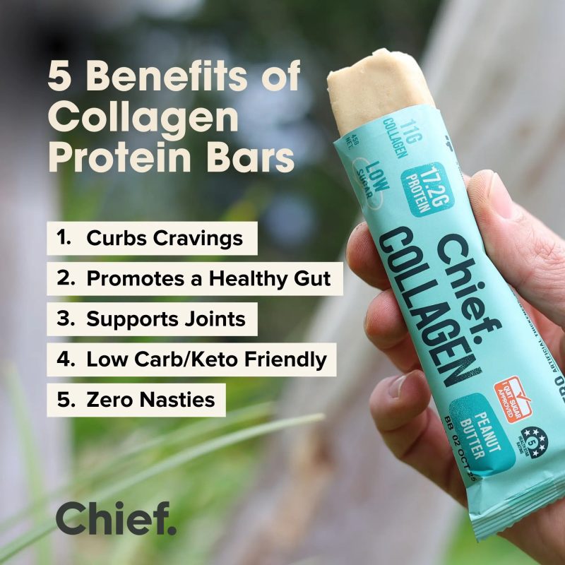 Collagen Protein Bar Mixed Box 12 bars Chief Nutrition 33109771