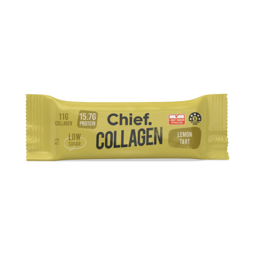 Collagen Protein Lemon Tart Bar 12 bars Chief Nutrition 32981857