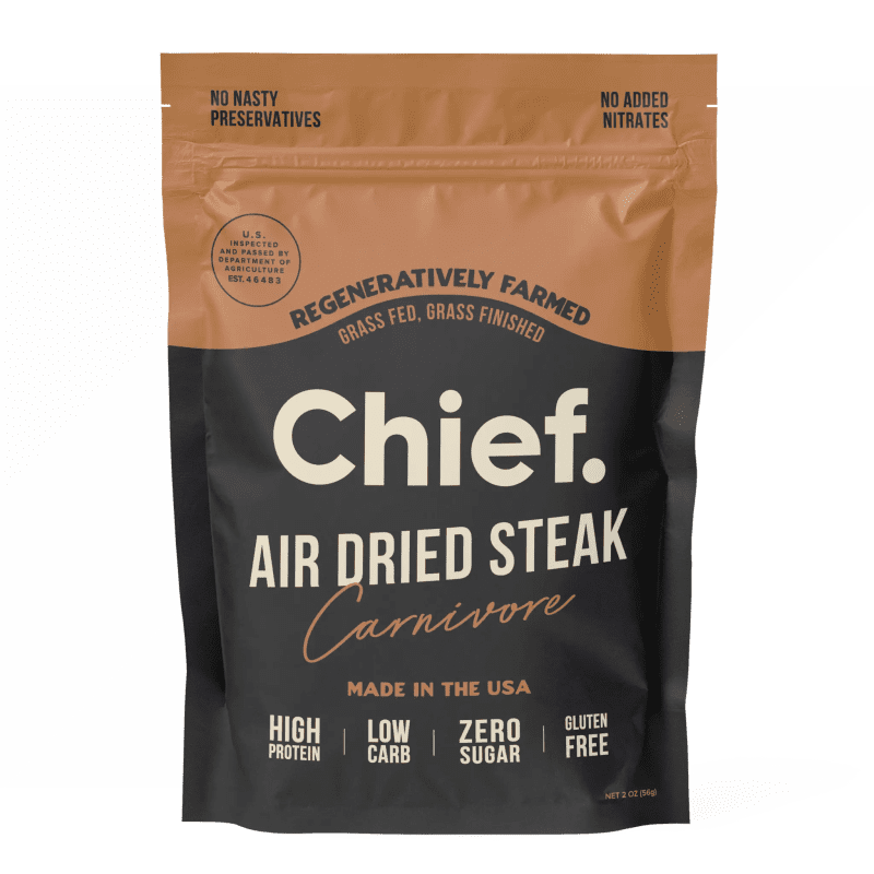 Grass fed Biltong Carnivore 10 x 2oz bags Chief Nutrition 33097595