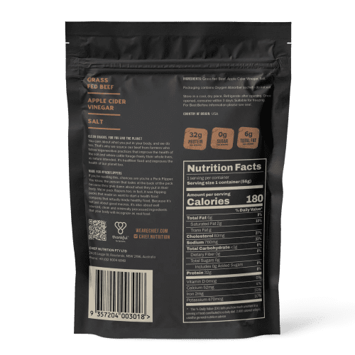 Grass fed Biltong Carnivore 10 x 2oz bags Chief Nutrition 33097618