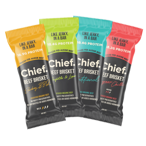 Organic Beef Bar Sample Pack Chief Nutrition 33078775