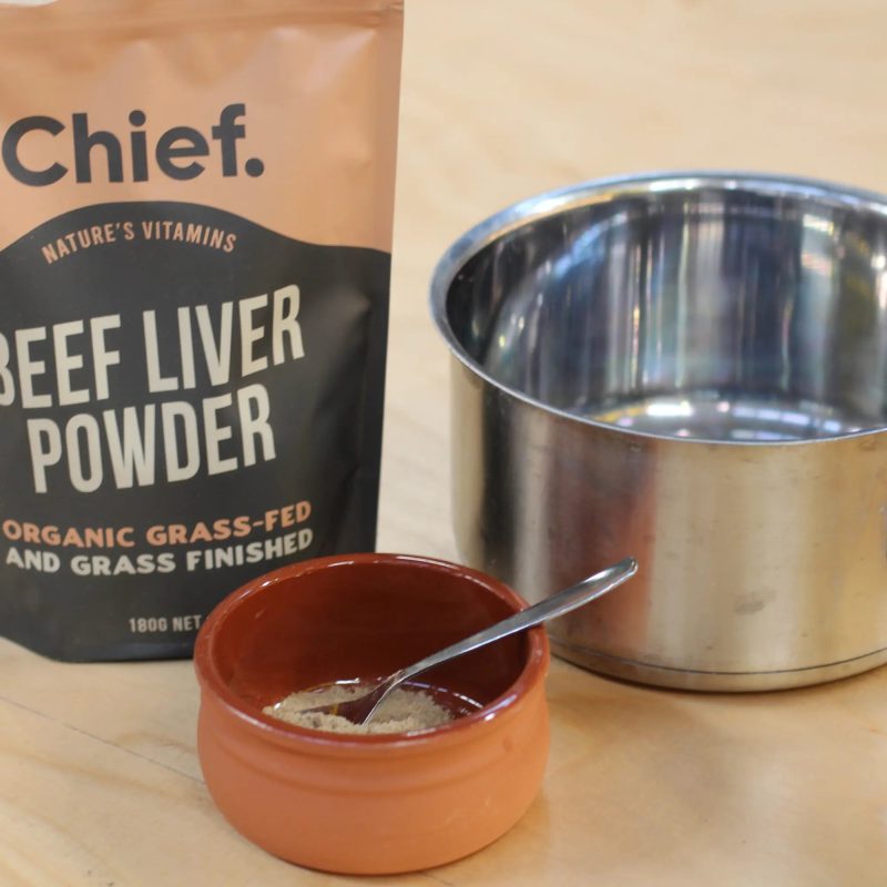 Organic Beef Liver Powder 180g 90 serves Chief Nutrition 33105416