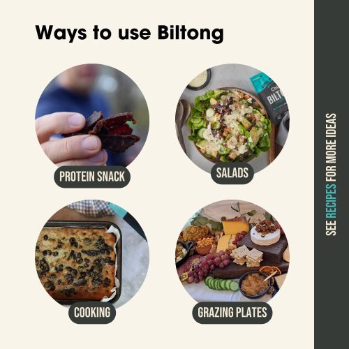 Organic Biltong Sampler 4 x 30g bags Chief Nutrition 32994791